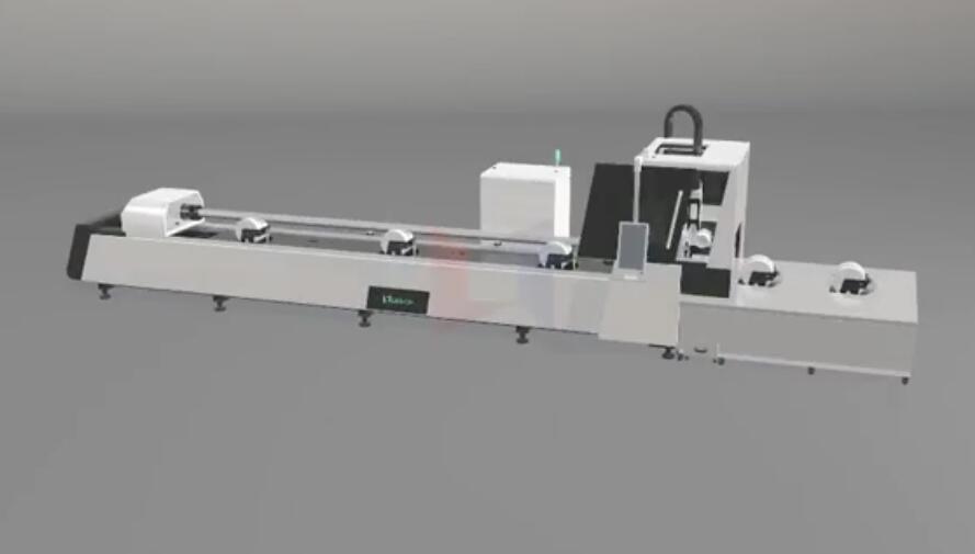 領(lǐng)秀激光光纖切管機演示視頻